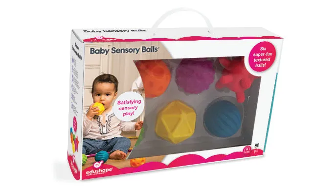 BABY SENSORY BALLS 6PK
