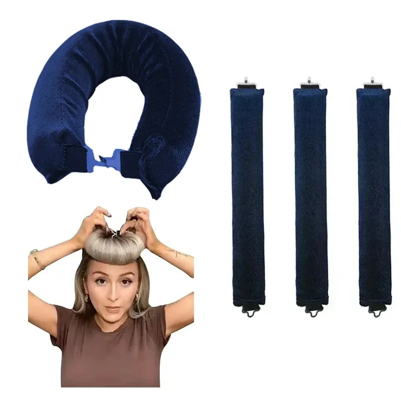 TEEK - 3pc Heatless Curling No Heat Hair Rollers